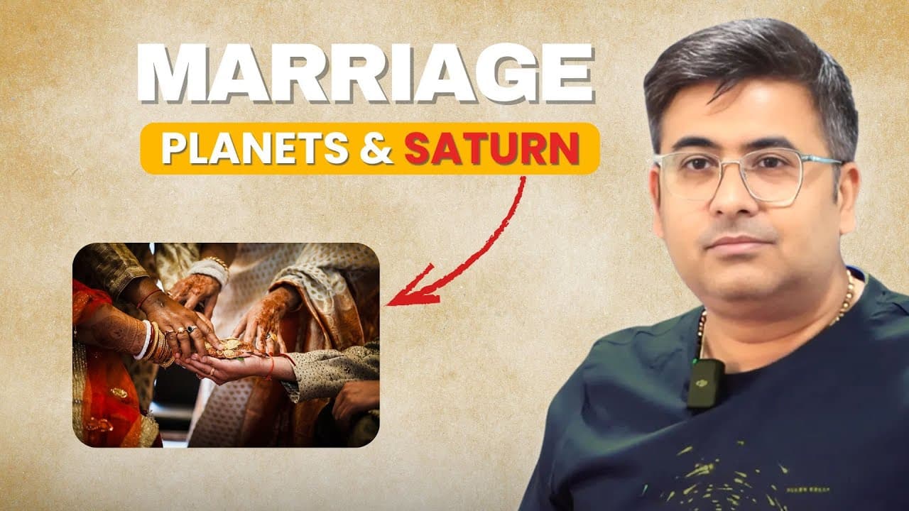 Marriage Planets and Saturn: How Commitment Delay and Karma Shape Married Life -DKSCORE