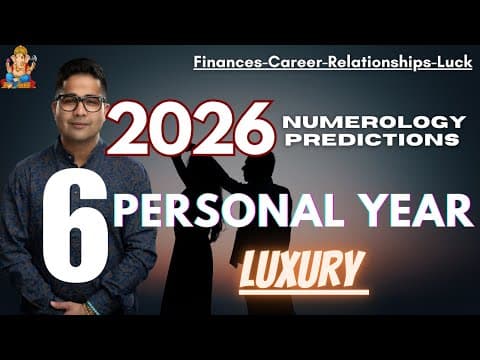 2026 Numerology Personal Year 6 Forecast -DKSCORE 2026 Numerology Personal Year 6 Forecast -DKSCORE