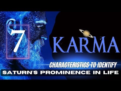 Saturns strong influence on Life Events: Success, failures, delays, and karmic lessons -DKSCORE Saturns strong influence on Life Events: Success, failures, delays, and karmic lessons -DKSCORE