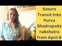 Saturns Transit in Purva Bhadra Nakshatra April 6th-Oct 4th 2024: Key Impacts and Remedies -DKSCORE Saturns Transit in Purva Bhadra Nakshatra April 6th-Oct 4th 2024: Key Impacts and Remedies -DKSCORE