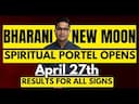 BHARANI NEW MOON_ April 27th - Wars, Tantra & Spirituality: Cosmic Shifts and Karmic Cleansing -DKSCORE BHARANI NEW MOON_ April 27th - Wars, Tantra & Spirituality: Cosmic Shifts and Karmic Cleansing -DKSCORE