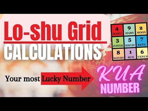 Mastering the Lo Shu Grid in Numerology -DKSCORE  Mastering the Lo Shu Grid in Numerology -DKSCORE