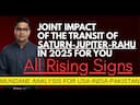 Transit Impact SATURN-JUPITER-RAHU IN 2025 – Mundane Analysis of US Pakistan, India -DKSCORE Transit Impact SATURN-JUPITER-RAHU IN 2025 – Mundane Analysis of US Pakistan, India -DKSCORE