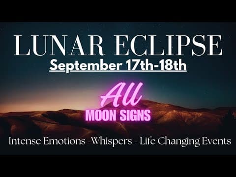 Lunar Eclipse September 17th-18th 2024: Vedic Astrology Insights for Every Moon Sign -DKSCORE Lunar Eclipse September 17th-18th 2024: Vedic Astrology Insights for Every Moon Sign -DKSCORE