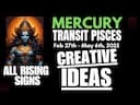 Mercury Pisces Transit Feb 27th to May 6th, 2025: Insights for Every Zodiac Sign -DKSCORE Mercury Pisces Transit Feb 27th to May 6th, 2025: Insights for Every Zodiac Sign -DKSCORE