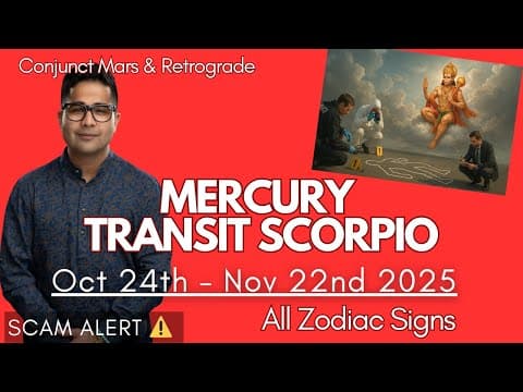 Mercury Transit Scorpio 2025: A Practical Guide for All Signs -DKSCORE