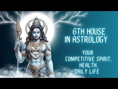 Sixth House in Vedic Astrology: Unlocking Health, Work, and Competitiveness -DKSCORE Sixth House in Vedic Astrology: Unlocking Health, Work, and Competitiveness -DKSCORE