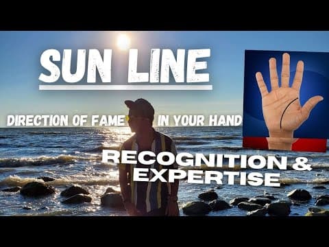 Unlocking Fame: The Power of the Sun line in Palmistry -DKSCORE Unlocking Fame: The Power of the Sun line in Palmistry -DKSCORE