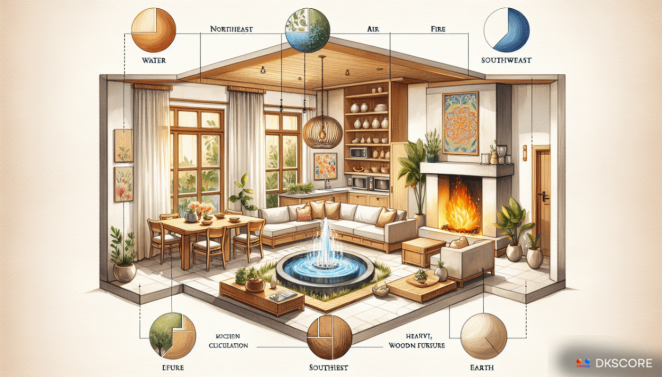 The Five Elements of Vastu Shastra: Balancing Your Space for Harmony and Well-Being -DKSCORE The Five Elements of Vastu Shastra: Balancing Your Space for Harmony and Well-Being -DKSCORE