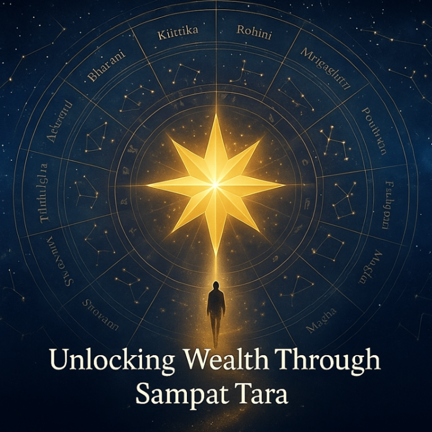 Unlocking Prosperity through Sampat Tara: Secrets of the Wealth Star in Vedic Astrology -DKSCORE Unlocking Prosperity through Sampat Tara: Secrets of the Wealth Star in Vedic Astrology -DKSCORE