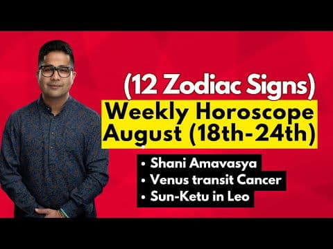 Weekly Horoscope: August 18-24 Insights for Every Rising Sign -DKSCORE Weekly Horoscope: August 18-24 Insights for Every Rising Sign -DKSCORE