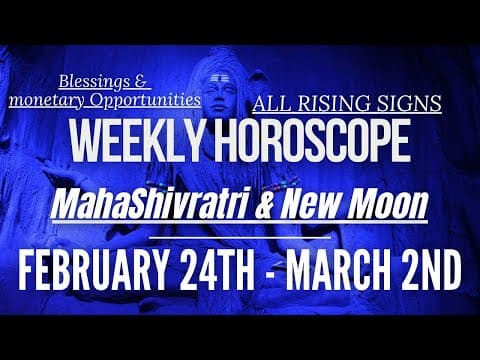 WEEKLY HOROSCOPE Feb 24th to Mar 2nd 2025 Insights -DKSCORE WEEKLY HOROSCOPE Feb 24th to Mar 2nd 2025 Insights -DKSCORE