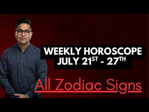 Weekly Horoscope: Vedic Astrologys Guide for July 21-27 Insights -DKSCORE Weekly Horoscope: Vedic Astrologys Guide for July 21-27 Insights -DKSCORE
