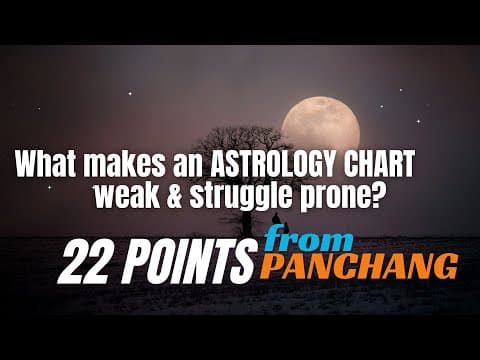 Vedic Astrology: Identifying Weak and Struggle-Prone Natal Charts -DKSCORE Vedic Astrology: Identifying Weak and Struggle-Prone Natal Charts -DKSCORE