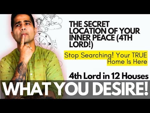 4th Lord in 12 Houses: Vedic Guide to True Happiness Home and Emotional Security -DKSCORE 4th Lord in 12 Houses: Vedic Guide to True Happiness Home and Emotional Security -DKSCORE