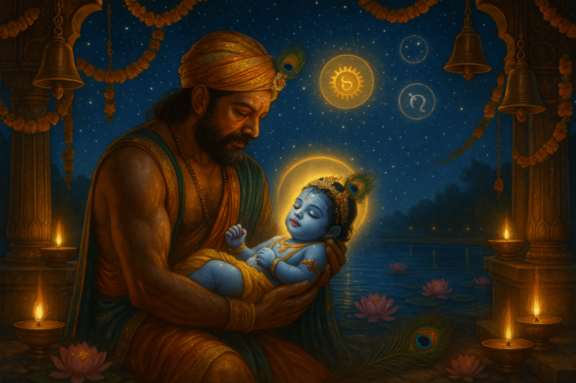 Astrological Significance of Janmashtami – Celebrating the Divine Cosmic Alignment -DKSCORE Astrological Significance of Janmashtami – Celebrating the Divine Cosmic Alignment -DKSCORE